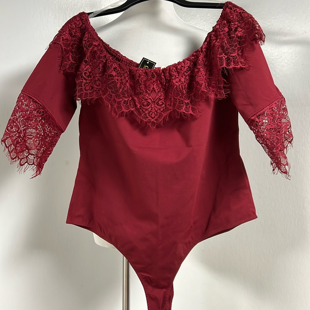 C.O.C. lace leotard 2XL